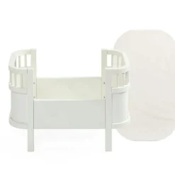 Docksäng Med Madrass, Classic White