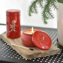 Solstickan Doftljus-Doftljus Eukalyptus, Vit