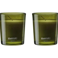 Doftljus 2-pack, White garden