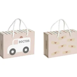 Barn Jabadabado Leksaker-Doktorsväska 20x14x7 cm, Rosa