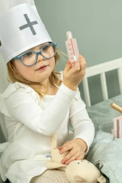 Barn Jabadabado Leksaker-Doktorsväska 20x14x7 cm, Rosa