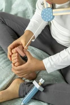 Barn Jabadabado Leksaker-Doktorsväska 20x14x7 cm, Rosa