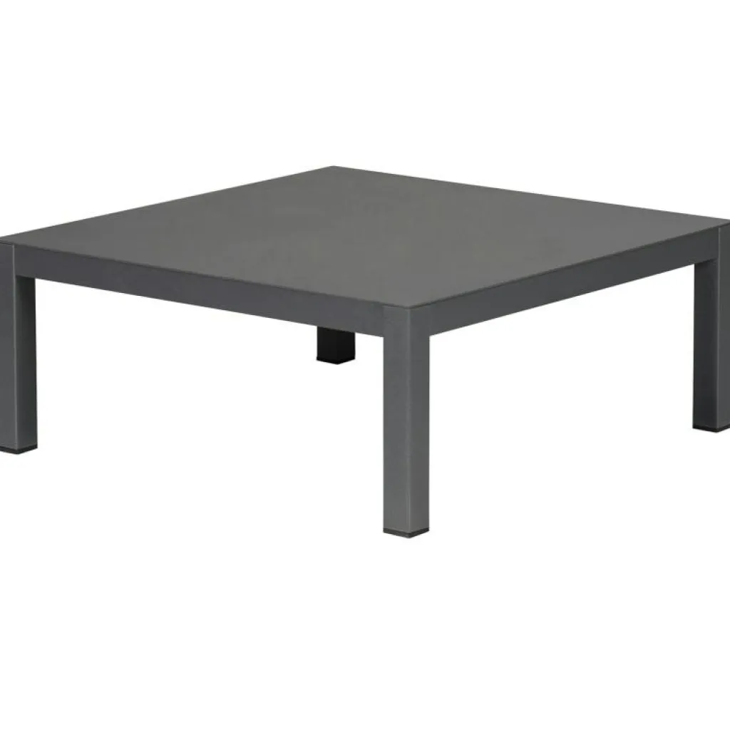 Fiam Soffbord Utomhus-Domino Soffbord 70x70 cm, Antracit