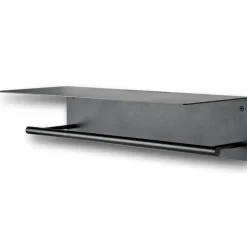 Ferm Living Handdukshållare-Dora Handduksstång Med Hylla, Svart