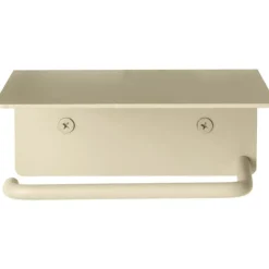 Ferm Living Toalettrullehållare-Dora Toapappershållare Med Hylla, Svart