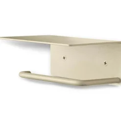 Ferm Living Toalettrullehållare-Dora Toapappershållare Med Hylla, Svart