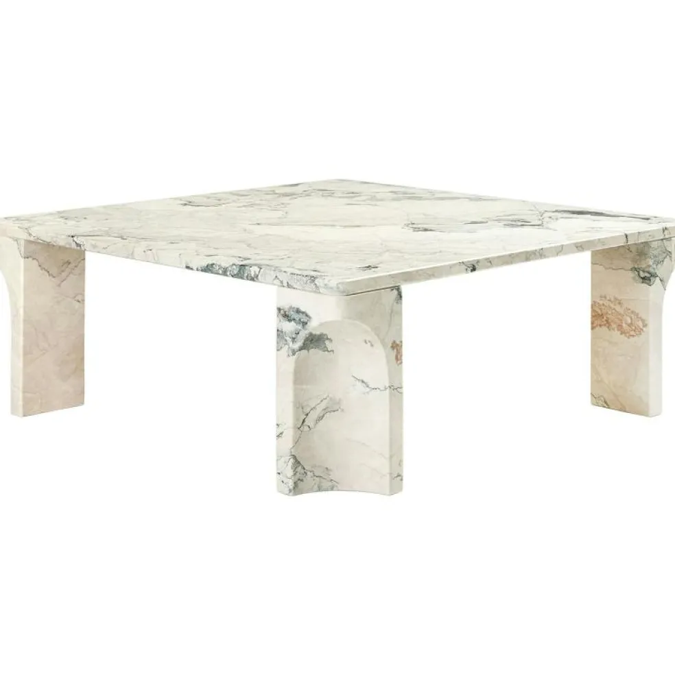 Doric Soffbord Electric Grey, 80x80 cm