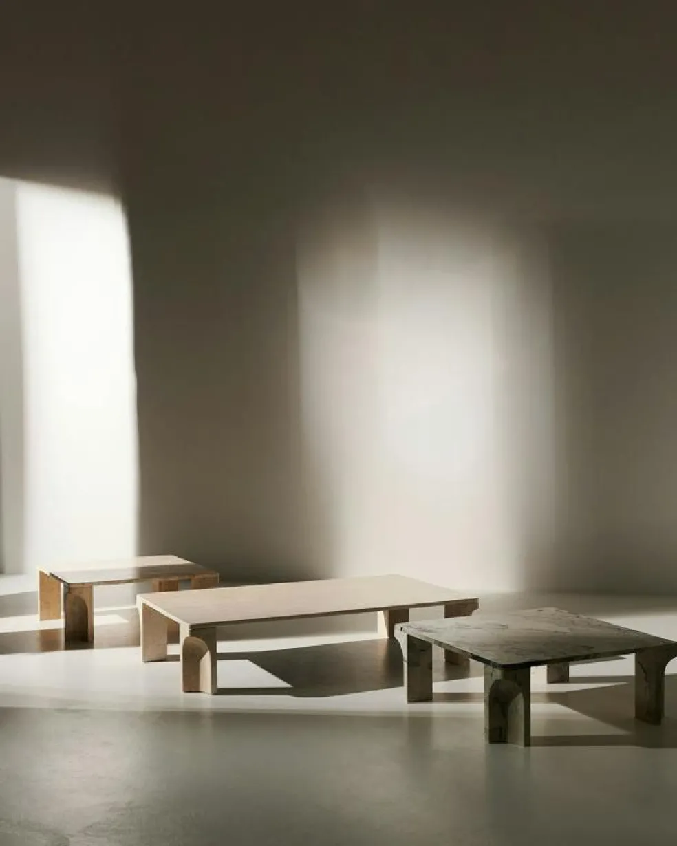 Doric Soffbord Electric Grey, 80x80 cm