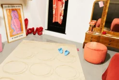 Fatboy Slätvävda Mattor-Dot Matta 160x230 cm, Creamy Camel