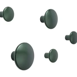 Dots Krokar Metall 5-pack, Mässing