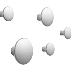 Dots Krokar Metall 5-pack, Mässing