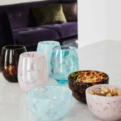 Dots Skål Ø11 cm, Mint, Soft Rose