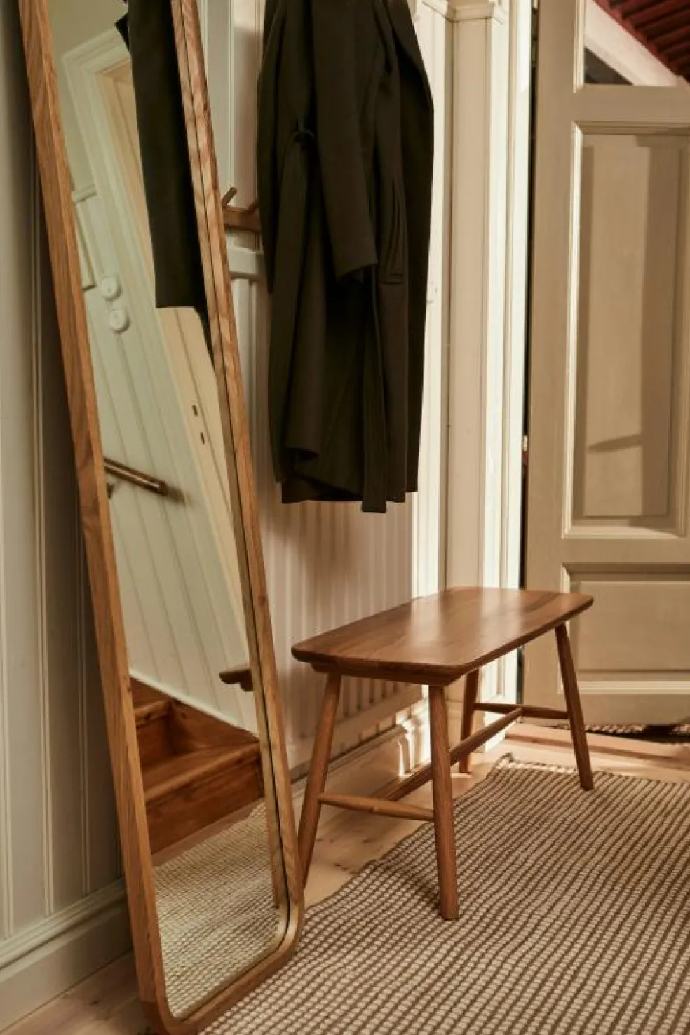 Dotted Ullmatta Natur, 75x250 cm