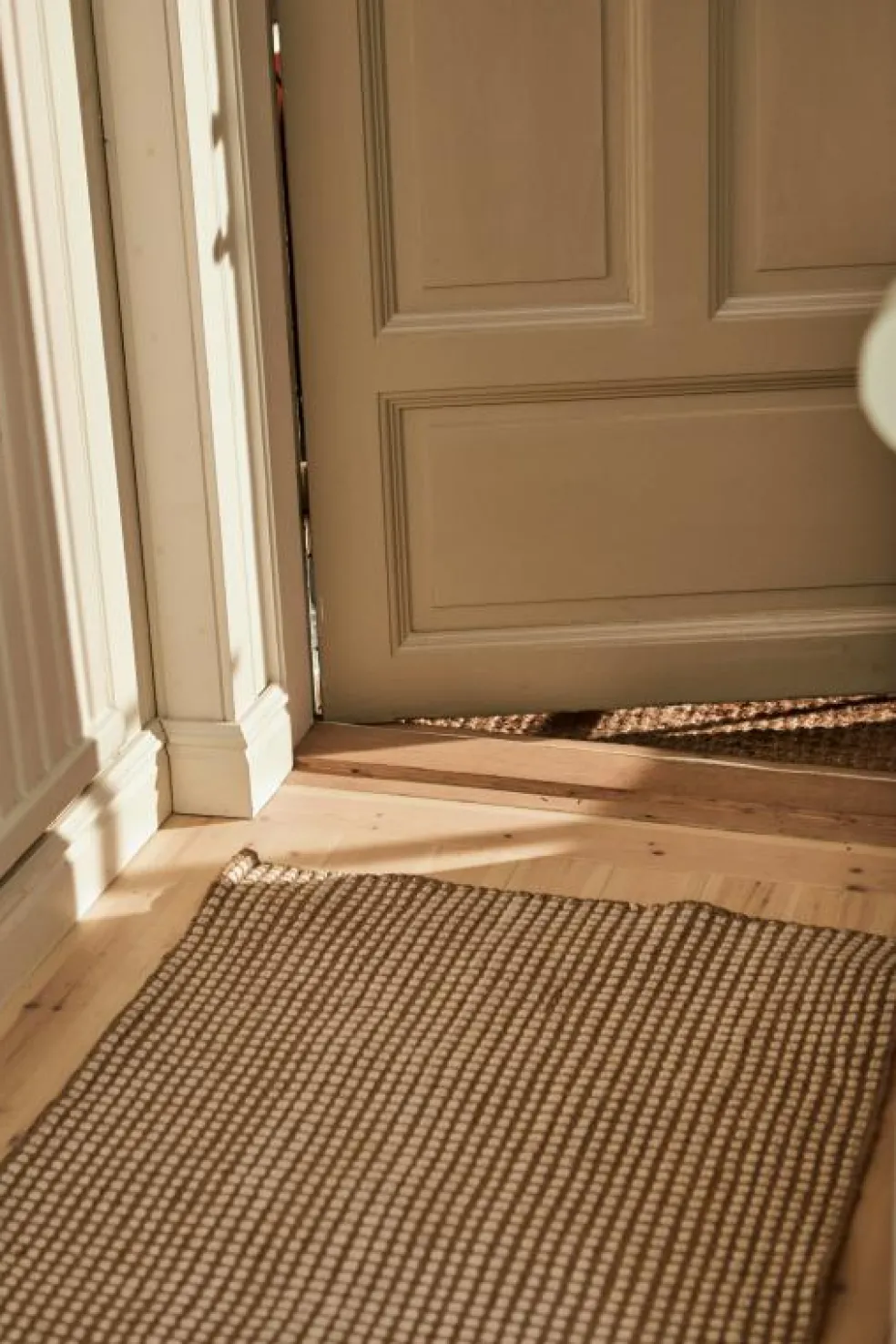 Dotted Ullmatta Natur, 75x250 cm