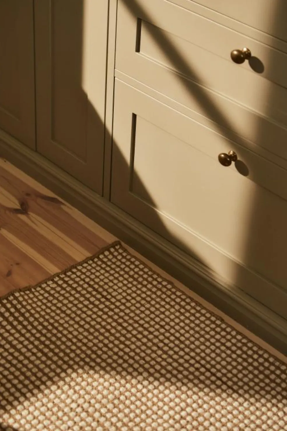 Dotted Ullmatta Natur, 75x250 cm