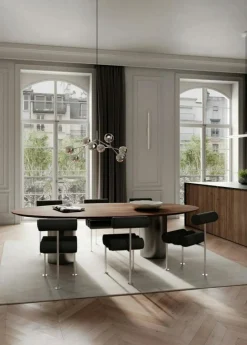 Drop Globe Pendel 95 cm, Krom