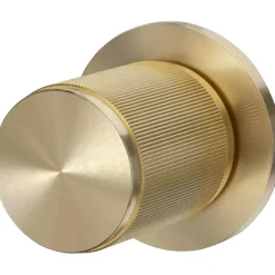 Dörrknopp Fast Enkelsidig Linjär, Mässing