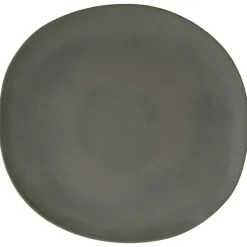 Madam Stoltz Mattallrikar-Eco Sustainable Melamintallrik 27,5 cm, Mörkgrå