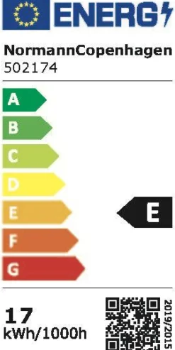 Eddy Bordslampa EU, Svart