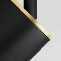 Edgeform Spotlights-Edgespot Double 65 Spotlight, Svart / Mässing