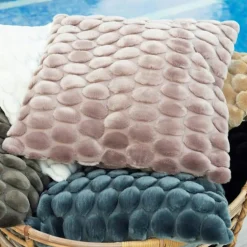 Ceannis Prydnadskuddar & Fodral-Egg Kuddfodral 50x50 cm, Dusty Pink