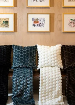 Ceannis Prydnadskuddar & Fodral-Egg Kuddfodral 50x50 cm, Dusty Pink