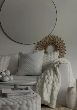 Egg Pläd 130x170 cm, Dusty Pink