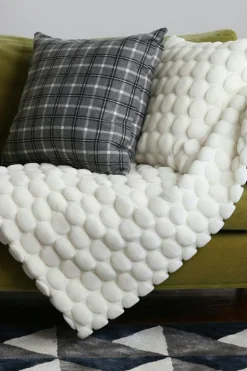 Egg Pläd 130x170 cm, Dusty Pink