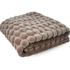 Egg Pläd 130x170 cm, Dusty Pink