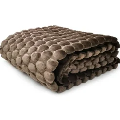 Egg Pläd 130x170 cm, Dusty Pink