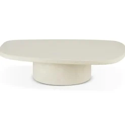 Elements Soffbord Pebble, Off-white