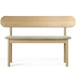 Elephant Bänk Oak / Brunt Läder