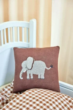 Elephant Kruka Med 3D-detaljar 30x30 cm, Rosa