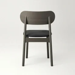 Elephant Stol, Mörk Ek / Svart Läder