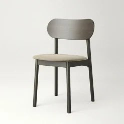 Elephant Stol, Mörk Ek / Svart Läder