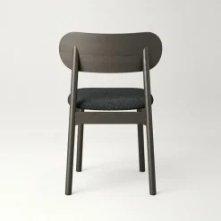 Elephant Stol, Mörk Ek / Svart Läder