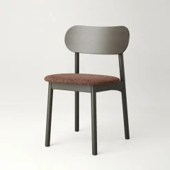 Elephant Stol, Mörk Ek / Svart Läder