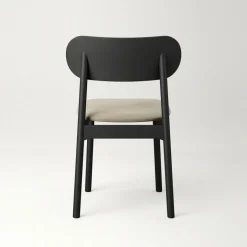 Elephant Stol, Svart / Svart Läder