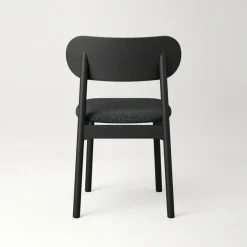 Elephant Stol, Svart / Svart Läder