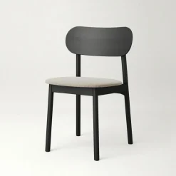 Elephant Stol, Svart / Svart Läder