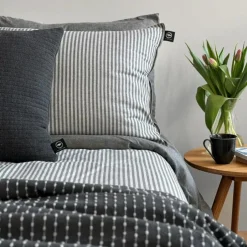 Recycled by Wille Bäddset-Elias Bäddset 150x210 cm, Ljusgrå / Svart