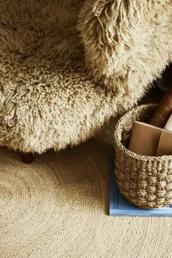 Dixie Jutemattor-Elin Matta 125 cm, Natural Grey