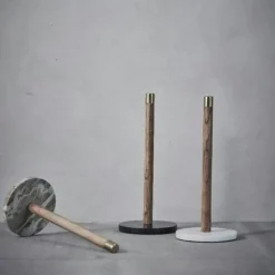 Elisse Hushållspappershållare H: 35 cm, Natur Linen