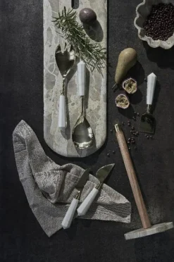 Elisse Hushållspappershållare H: 35 cm, Natur Linen