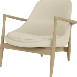 Audo Copenhagen Fåtöljer-Elizabeth Fåtölj, Naturlig Ek / Dunes Cognac Läder