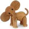 Spring Copenhagen Träfigurer|Dekorativa Accessoarer-Ella Baby Elephant Träfigur, 9 cm