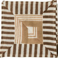 Tell Me More Servetter & Tillbehör-Ella Servett 50x50 cm, Brun