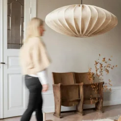 Ellipse 65 Lampskärm Linne, Vit