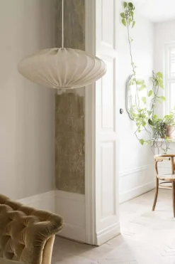 Ellipse 65 Lampskärm Linne, Vit