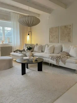 Ellipse 65 Lampskärm Linne, Vit